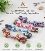 AlphaWood — Jouet Corde Anti-Destruction Haute Densité
